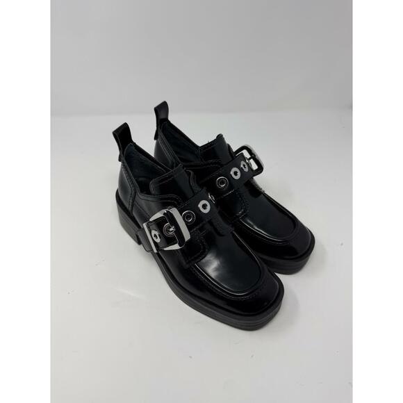 Larroude Stewart Women's Oxford Black Leather Black 6 RTL: $350.00 - Picture 5 of 9